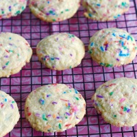 Confetti Sprinkle Sugar Cookies